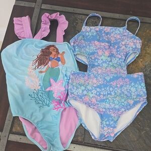 OshKosh B'gosh Kids Swim One Piece - Blue and Pink